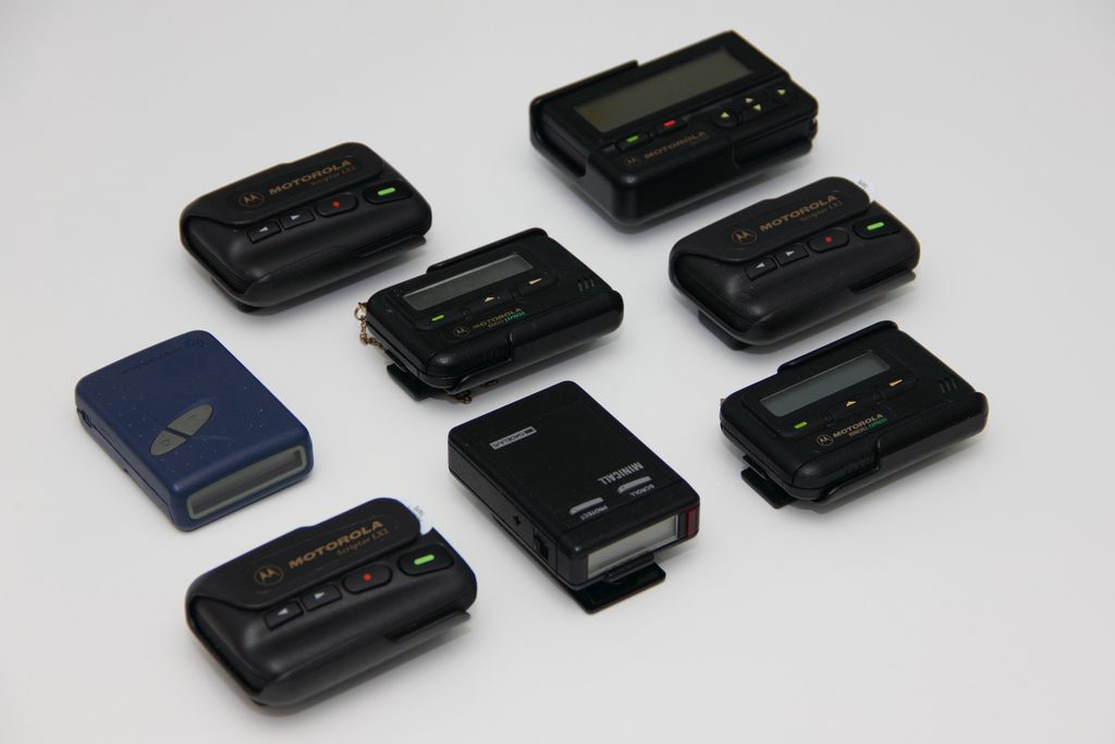 Collection of pagers